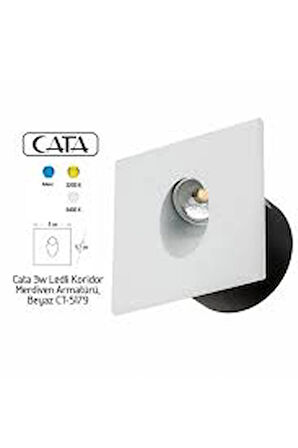 3 W LEDLİ KORİDOR ARMATÜRÜ (BEYAZ IŞIK) (SENSÖRSÜZ)