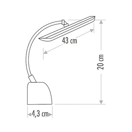 CATA 6W Pelikan Ledli Aplik Beyaz Işık - Krom CT-5207