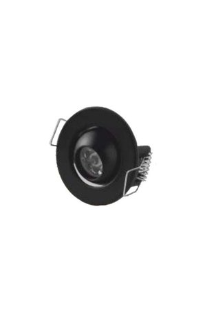 Cata 3200K Gün Işığı 1.5 Watt Ufo Yıldız Spot (Hareketli) Siyah CT-5268SG