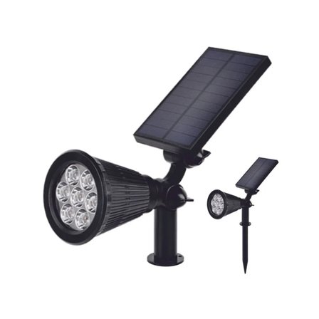 Cata Amber Işık 7W Solar Bahçe Armatürü Şarjlı CT-7310A