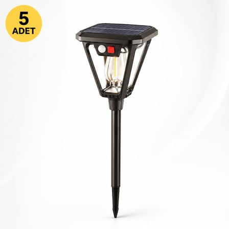 CT 7318 Sakura Solar Bahçe Armatür 25W 3200K Gün Işığı 5 Adet