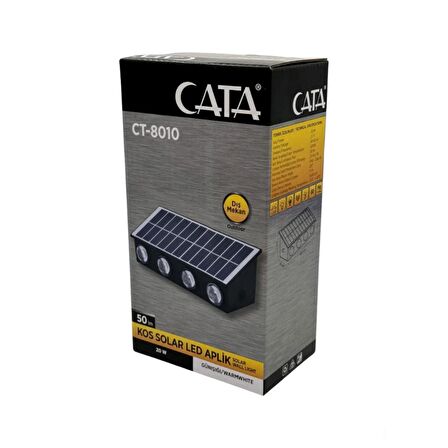 Asyagrup Cata ( Kos ) 20w Çift Yönlü  Modern Led Aplik - Günışığı