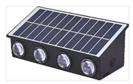 Cata 20 Watt Dış Mekan Modern Aplik Kos Solar Amber CT-8010