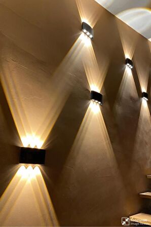 Asyagrup Cata ( Haiti ) 12w Çift Yönlü  Modern Led Aplik - Günışığı