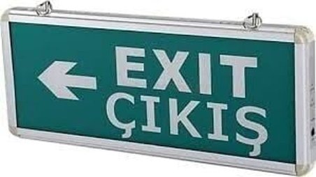 Cata 3W Exit Çıkış Armatürü CT-9166