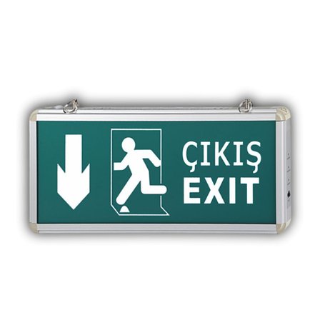 Cata Şarjlı 3W Exit Çıkış Armatürü CT-9167