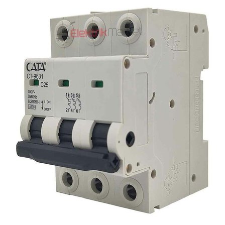 CATA 16 Amper Sigorta  C TİPİ ( Trifaze ) CT-9629