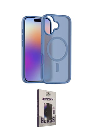 Apple Uyumlu iPhone  Kılıf Siluet Minimal Prime İkili Koruma Seti