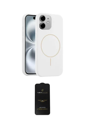 Apple Uyumlu iPhone  Kılıf Yankı Form Serisi İkili Koruma Seti