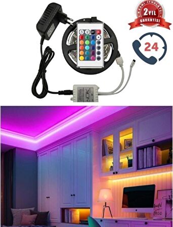 CoolToolls Kumandalı RGB Animasyonlu Şerit Led 5 Metre