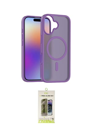 Apple Uyumlu iPhone  Kılıf Siluet Minimal Prime İkili Koruma Seti