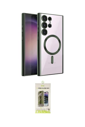 Samsung Uyumlu Galaxy S Ultra Kılıf Nova Işık Özel Seri İkili Koruma Seti