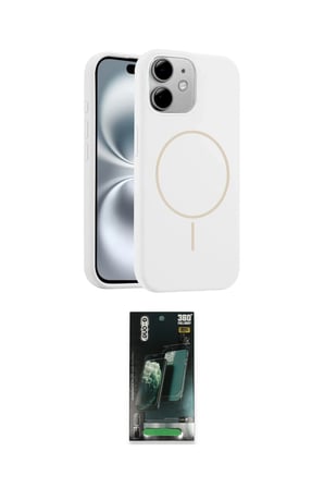 Apple Uyumlu iPhone  Kılıf Yankı Form Serisi İkili Koruma Seti