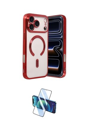 Apple Uyumlu iPhone  Pro Max Kılıf Nova Işık Özel Seri İkili Koruma Seti