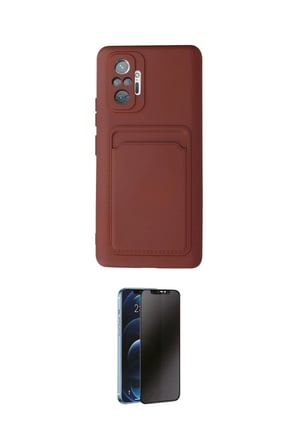 Xiaomi Uyumlu Redmi Note  Pro Kılıf Vadi Çizgi Prime İkili Koruma Seti