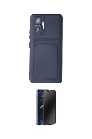 Xiaomi Uyumlu Redmi Note  Pro Kılıf Vadi Çizgi Prime İkili Koruma Seti