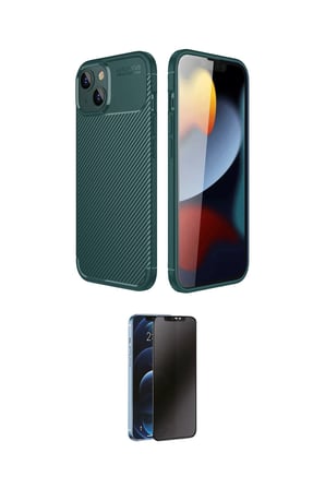Apple Uyumlu iPhone  Kılıf Eksen Form Prime İkili Koruma Seti