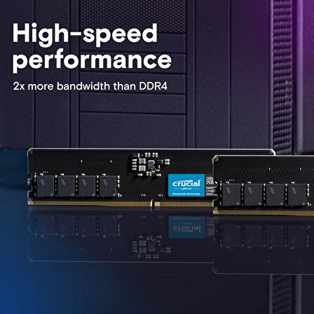 Crucial 32GB DDR5 5600Mhz PC Ram CT32G56C46U5