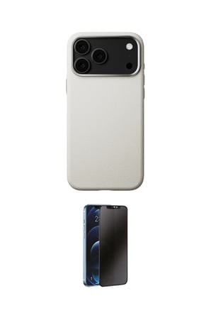 Apple Uyumlu iPhone  Pro Max Kılıf Zirve Modern Prime İkili Koruma Seti