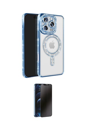 Apple Uyumlu iPhone  Pro Max Kılıf Zirve Doku Prime İkili Koruma Seti