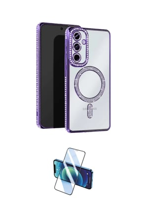 Samsung Uyumlu Galaxy A Kılıf Zirve Doku Prime İkili Koruma Seti