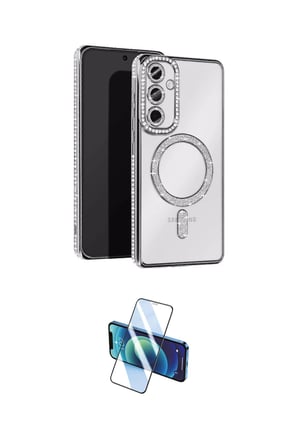 Samsung Uyumlu Galaxy A Kılıf Zirve Doku Prime İkili Koruma Seti