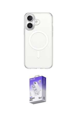 Apple Uyumlu iPhone  Kılıf Ahenk Yansıma Prime İkili Koruma Seti