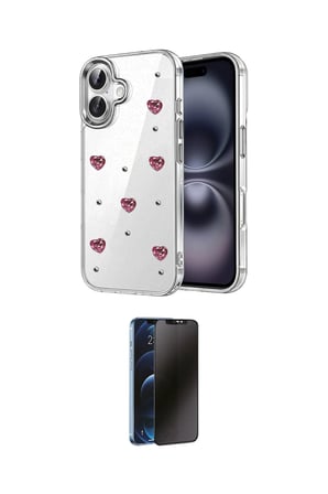 Apple Uyumlu iPhone  Kılıf Yörünge Form İkili Koruma Seti