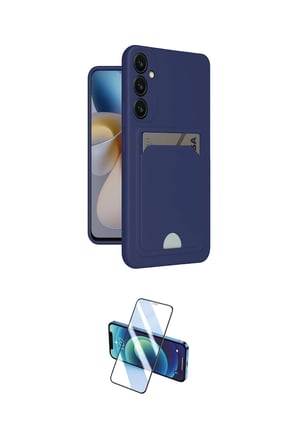 Samsung Uyumlu Galaxy A Kılıf Vadi Çizgi Prime İkili Koruma Seti