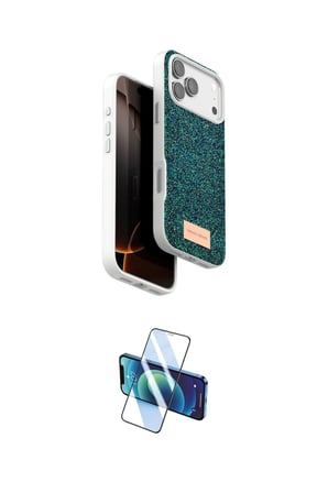 Apple Uyumlu iPhone  Pro Max Kılıf Vadi Klasik Serisi İkili Koruma Seti