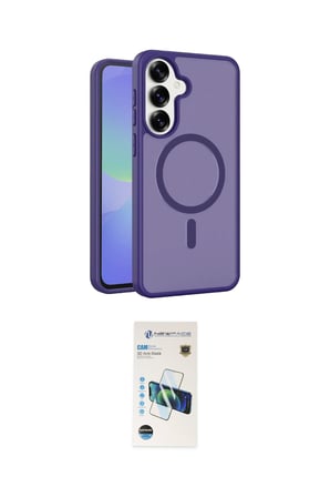 Samsung Uyumlu Galaxy S Plus Kılıf Siluet Minimal Prime İkili Koruma Seti