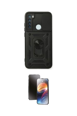 Xiaomi Uyumlu Redmi Note  Kılıf Ahenk Klasik İkili Koruma Seti