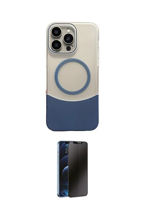 Apple Uyumlu iPhone  Pro Max Kılıf Kozmos Form Özel Seri İkili Koruma Seti
