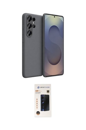Samsung Uyumlu Galaxy S Ultra Kılıf Kozmos Yansıma Özel Seri İkili Koruma Seti