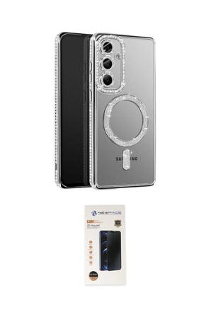 Samsung Uyumlu Galaxy A G Kılıf Siluet Işık Serisi İkili Koruma Seti