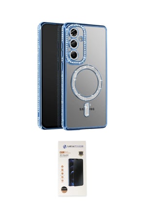 Samsung Uyumlu Galaxy A G Kılıf Siluet Işık Serisi İkili Koruma Seti