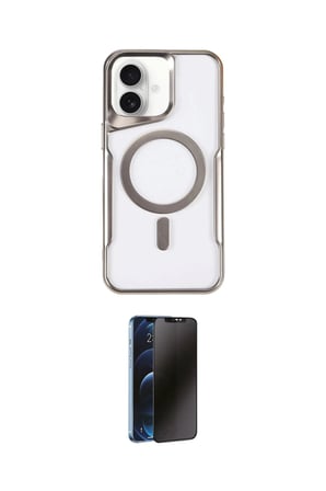Apple Uyumlu iPhone  Kılıf Yadigar Klasik Özel Seri İkili Koruma Seti