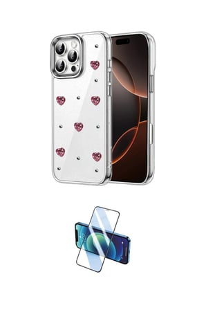 Apple Uyumlu iPhone  Pro Max Kılıf Yörünge Form İkili Koruma Seti