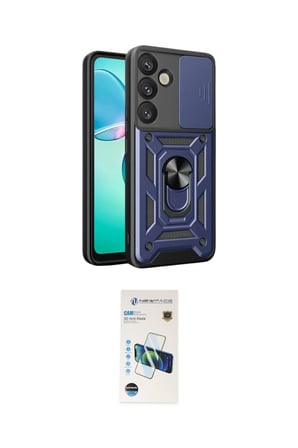 Samsung Uyumlu Galaxy S Plus Kılıf Ahenk Klasik İkili Koruma Seti