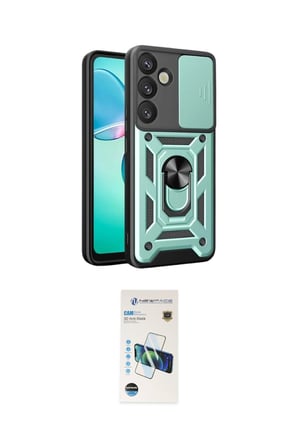 Samsung Uyumlu Galaxy S Plus Kılıf Ahenk Klasik İkili Koruma Seti