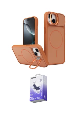 Apple Uyumlu iPhone  Kılıf İz Modern Prime İkili Koruma Seti