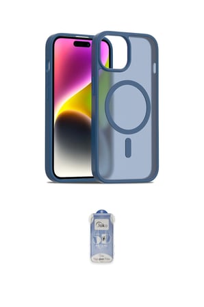 Apple Uyumlu iPhone  Kılıf Siluet Minimal Prime İkili Koruma Seti