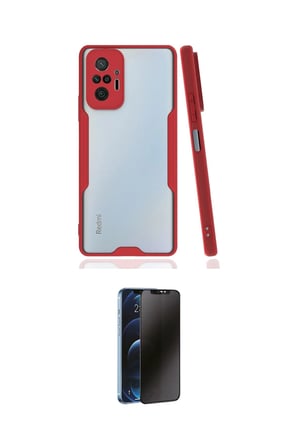 Xiaomi Uyumlu Redmi Note  Pro Kılıf Atlas Asil Serisi İkili Koruma Seti
