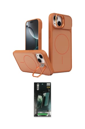 Apple Uyumlu iPhone  Kılıf İz Modern Prime İkili Koruma Seti