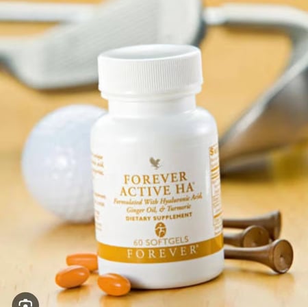 Forever Active Ha-Hyaloranic Acid, Zencefil ve Zerdeçal içeren Takviye Edici Gıda – 60 SOFTJEL