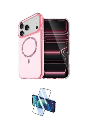 Apple Uyumlu iPhone  Pro Max Kılıf Kıvılcım Form Prime İkili Koruma Seti