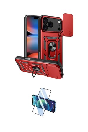 Apple Uyumlu iPhone  Pro Max Kılıf Ahenk Klasik İkili Koruma Seti