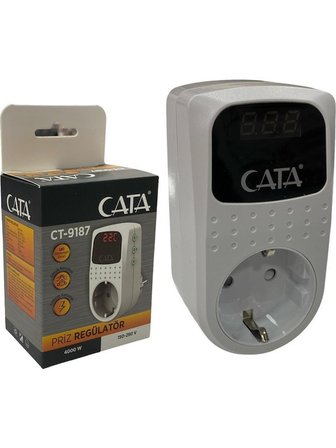 CATA Ct 9187 Akım Korumalı Priz Çocuk Koruması ile Güvenli Kullanım CATA