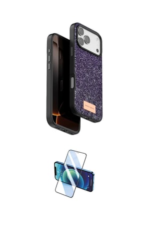 Apple Uyumlu iPhone  Pro Max Kılıf Vadi Klasik Serisi İkili Koruma Seti