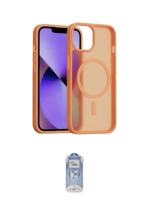 Apple Uyumlu iPhone  Kılıf Siluet Minimal Prime İkili Koruma Seti